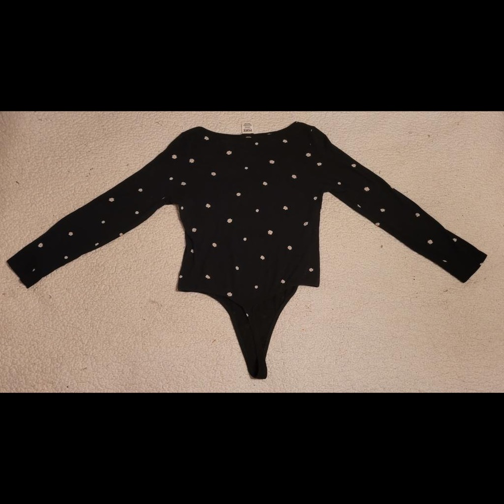 Pink Victoria’s Secret bodysuit